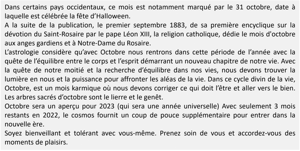 Texte 2 octobre